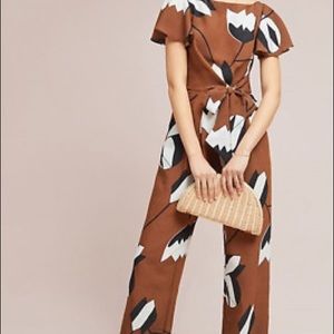 Eve Franco x Anthropologie printed jumpsuit